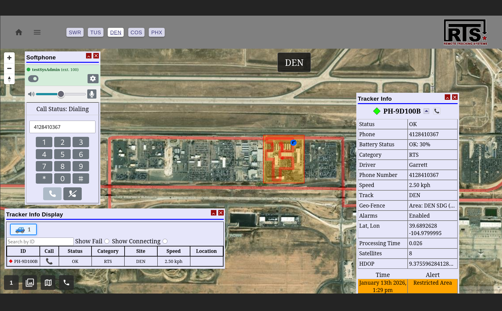 vMonitor VOIP Interface